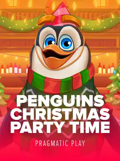 Play Penguins Christmas Party Time Casino Game
