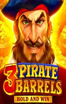 Play 3 Pirates Barrels Hold And Win Casino Game