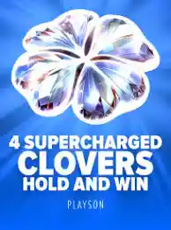 Play 4 Supercharged Clovers: Hold and Win Casino Game