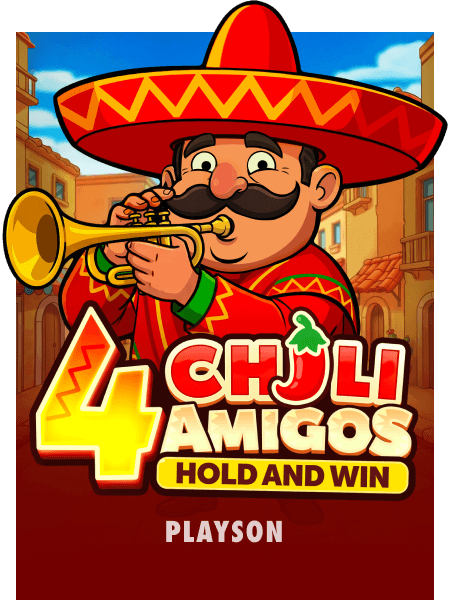 Play 4 Chili Amigos: Hold and Win Casino Game