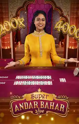 Play Super Andar Bahar Live Casino Game