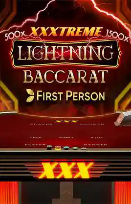 Play First Person Xxxtreme Lightning Baccarat Casino Game