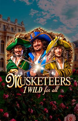 Play Musketeers 1 Wild For All Casino Game