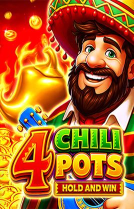 Play 4 Chili Pots Hold And Win Casino Game