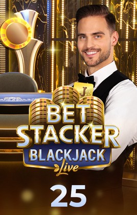 Play Classic Bet Stacker Blackjack 25 Casino Game