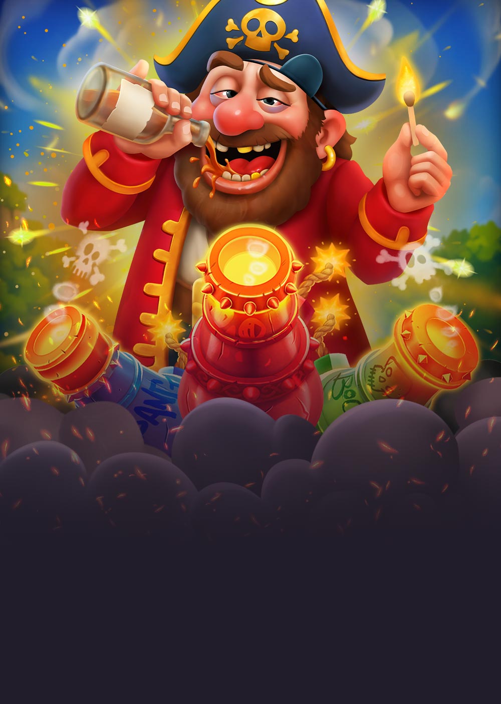 Play J Mania® 3 Loose Cannons Casino Game