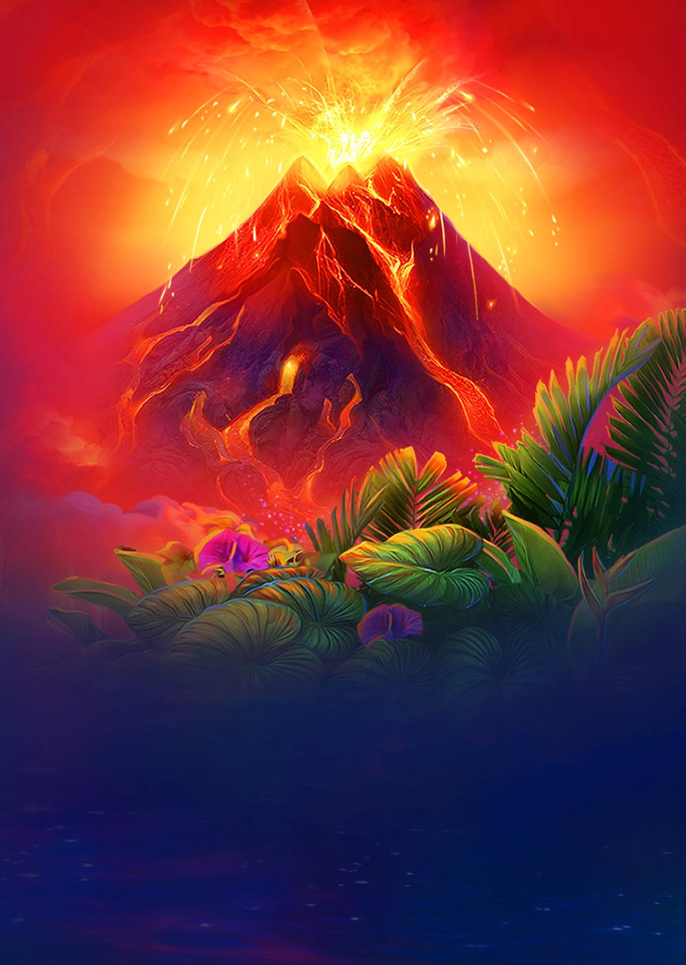 Play Volcano Rising Casino Game
