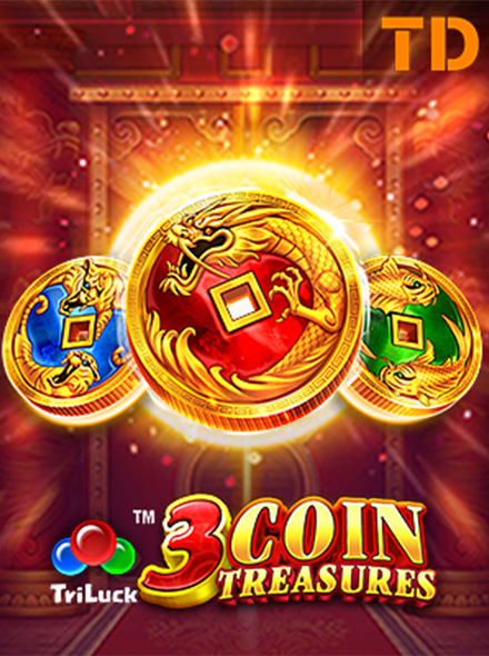 Play 3 Coin Treasures Casino Game