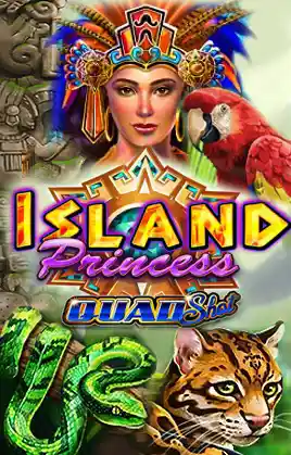 Play Island Princess Quad Shot Casino Game