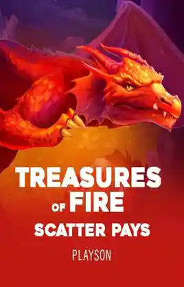 Play Treasures Of Fire Scatter Pays Casino Game