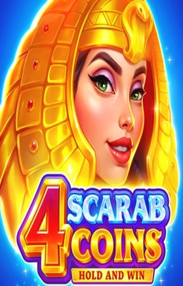 Play 4 Scarab Coins Hold And Win Casino Game